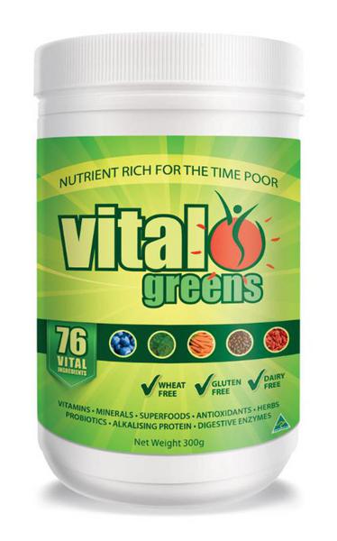 Vital Greens Supplement Powder Gluten Free, Vegan