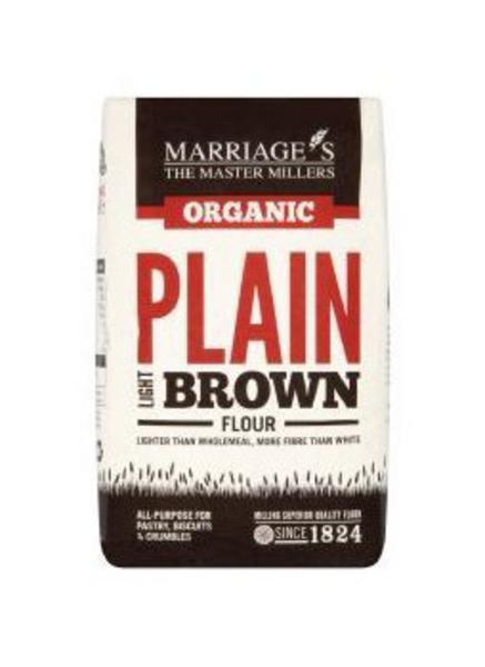 Plain Light Brown Flour ORGANIC