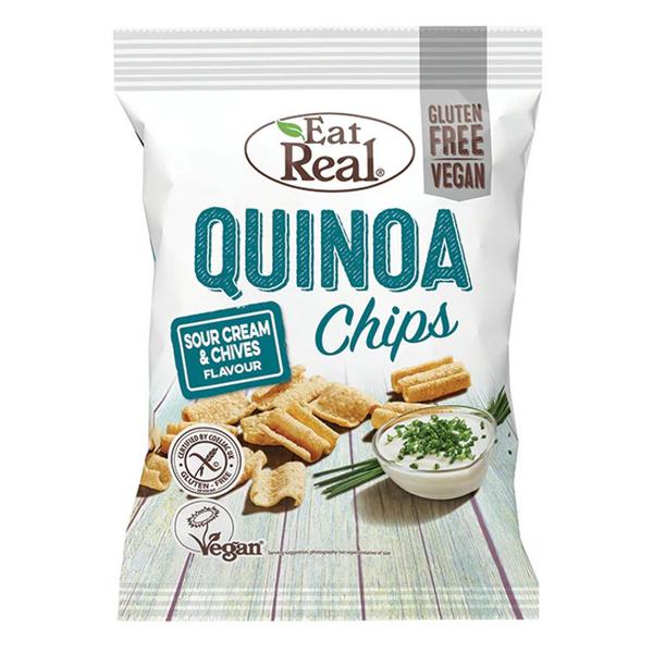 Sour Cream & Chives Quinoa Chips Vegan