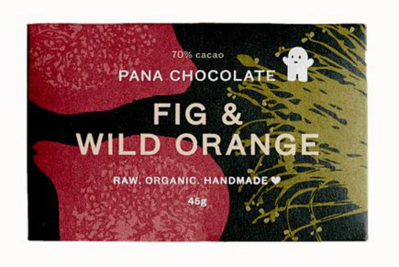 Fig & Orange Raw Chocolate Gluten Free, Vegan, ORGANIC