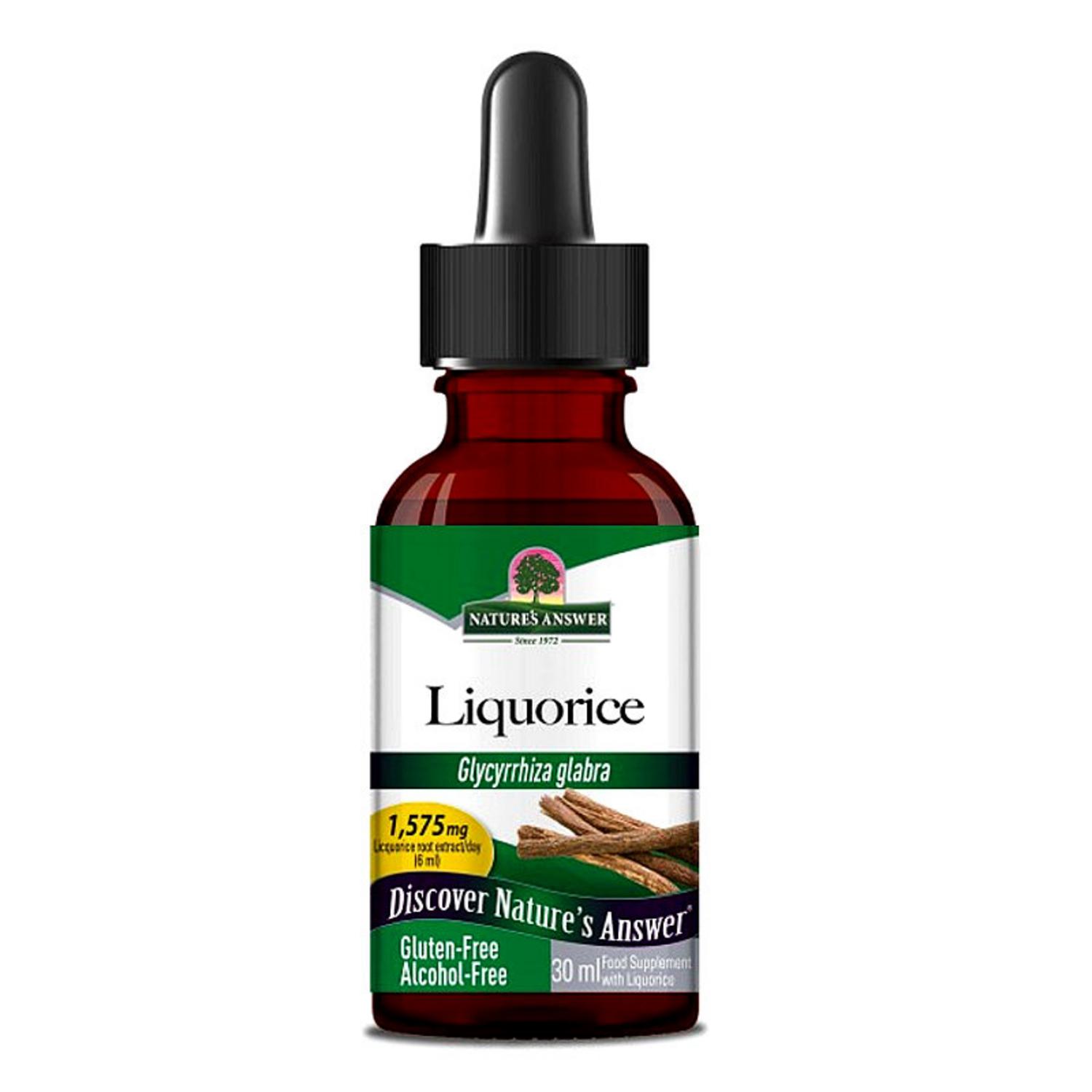 Licorice Extract Alcohol Free in 30ml from Nature's Answer