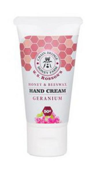 Honey & Beeswax Hand Cream Geranium 