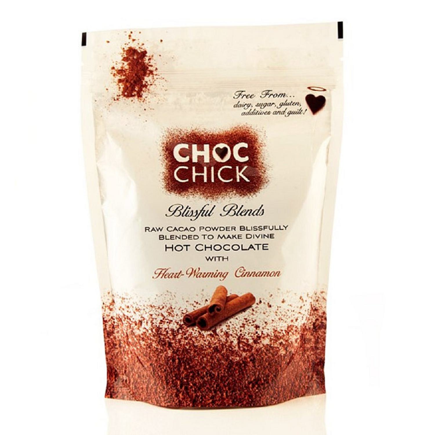 Organic Cinnamon Cacao Powder in 250g from CHOC Chick