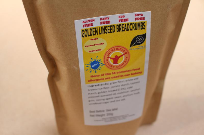 Golden Linseed Breadcrumbs Gluten Free