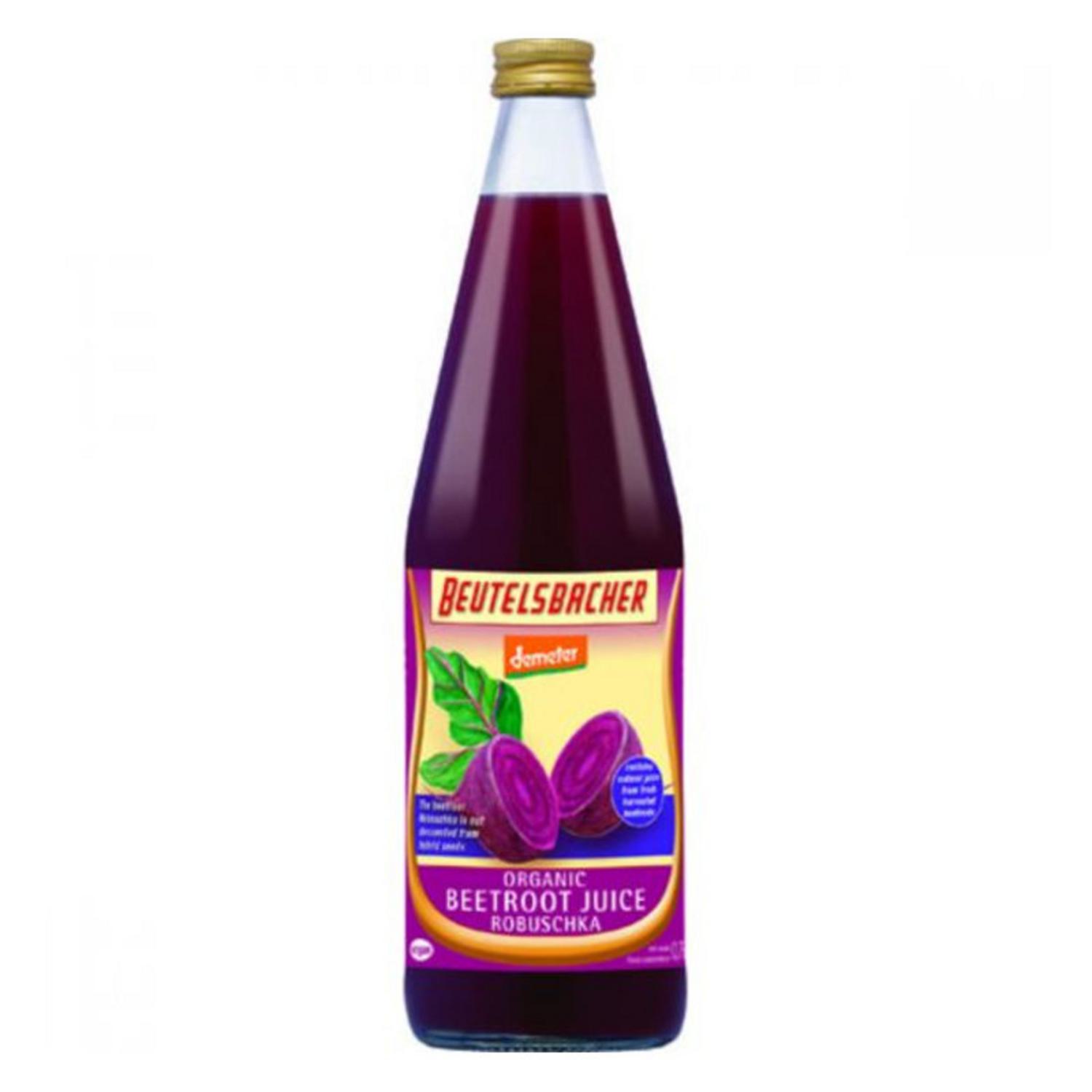 Organic Beetroot Juice Demeter in 750ml from Beutelsbacher