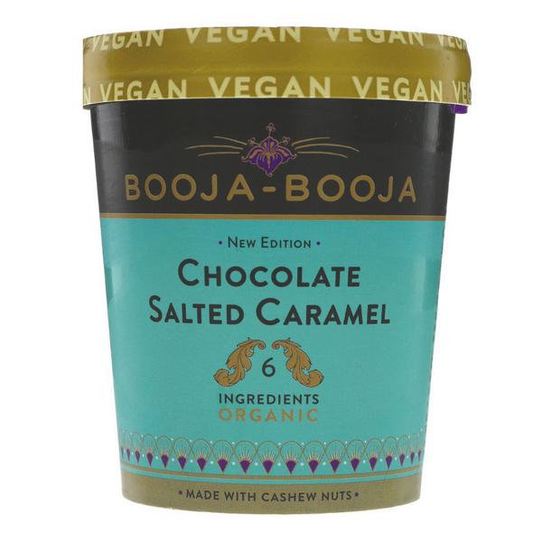 Chocolate & Salted Caramel Dairy Free Ice Cream Vegan, ORGANIC