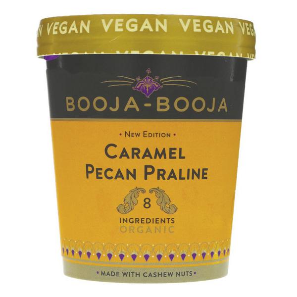 Caramel,Pecan & Praline Dairy Free Ice Cream Vegan, ORGANIC
