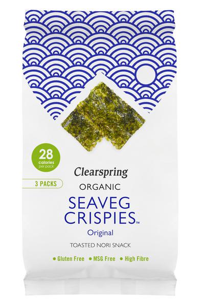 Nori Seaveg Crispies Multipack Gluten Free, ORGANIC