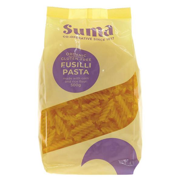 Corn & Rice Fusilli Pasta Gluten Free, ORGANIC