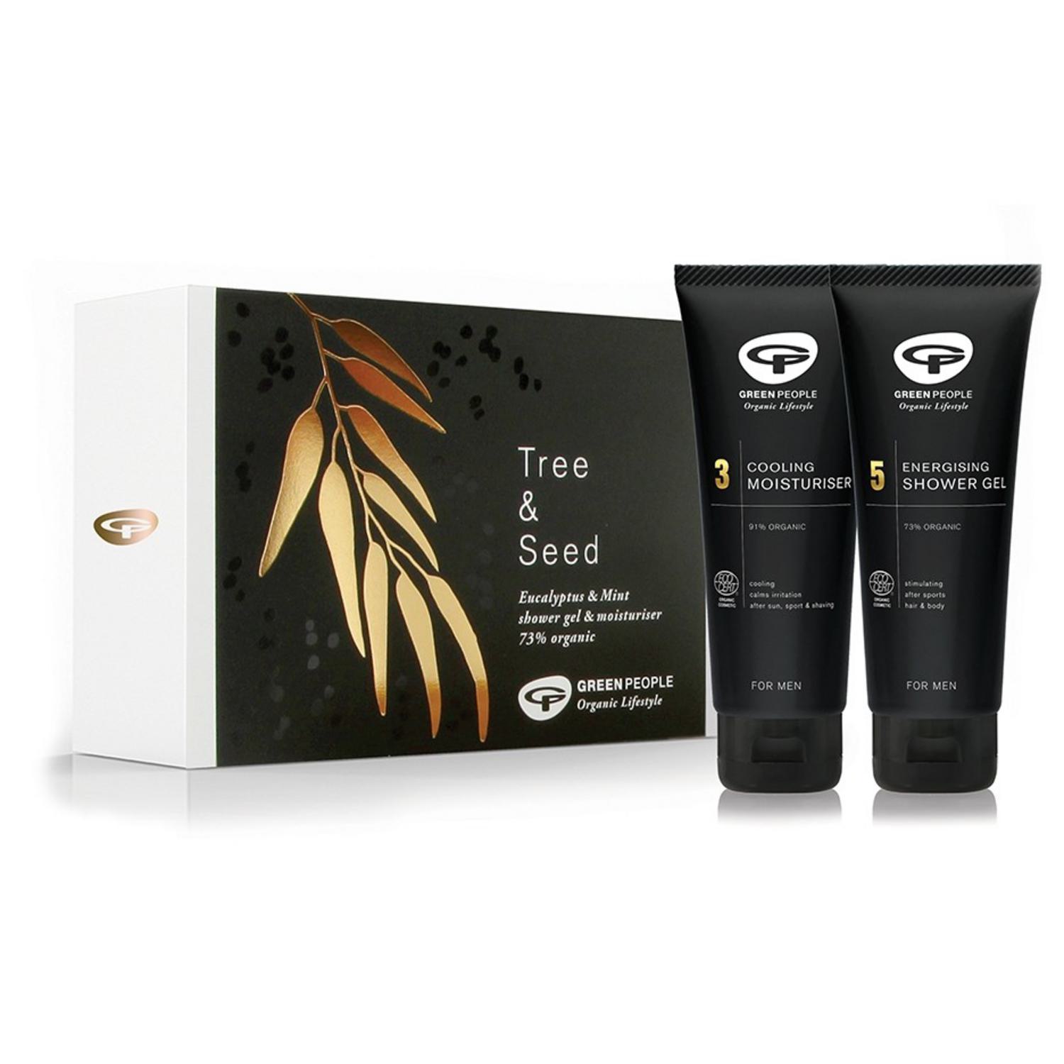 Tree and Seed Organic Tree and Seed Shower Gel and Moisturiser Gift Set