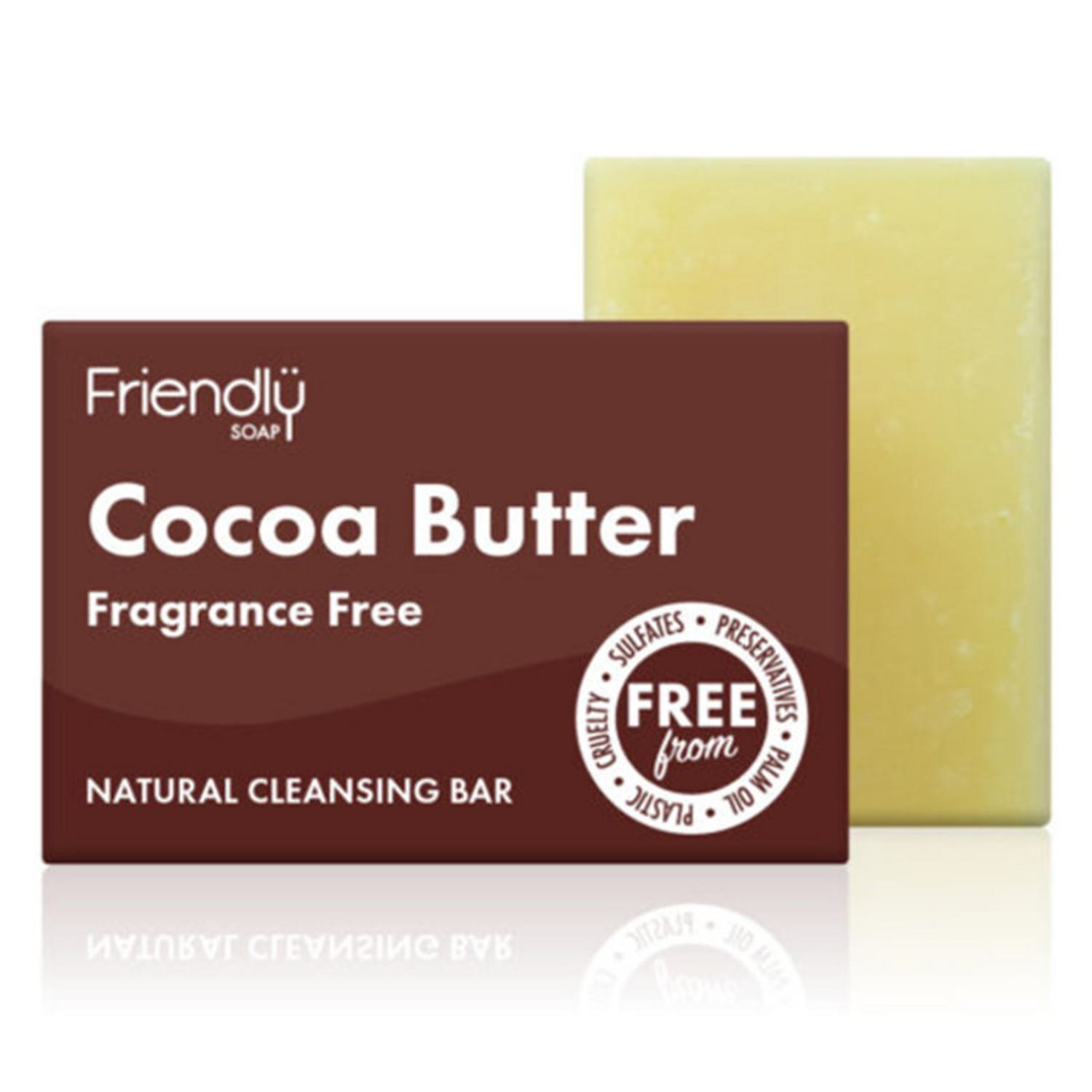 Cocoa Butter Facial Cleanser in 95g from Friendly Soap