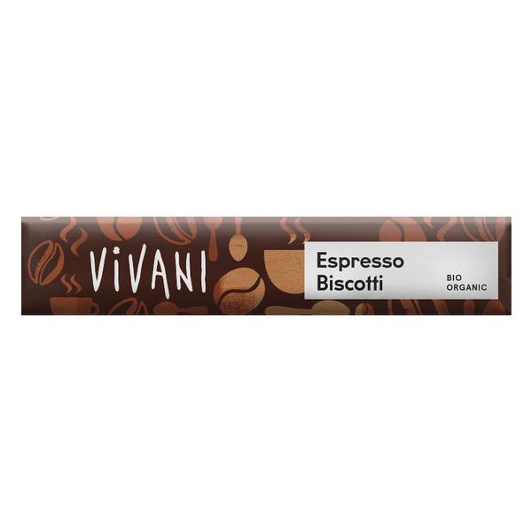 Espresso & Milk Chocolate Biscotti ORGANIC