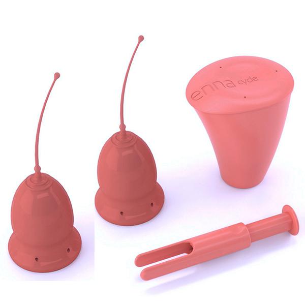 Menstrual Cup With Applicator & Case Small Vegan