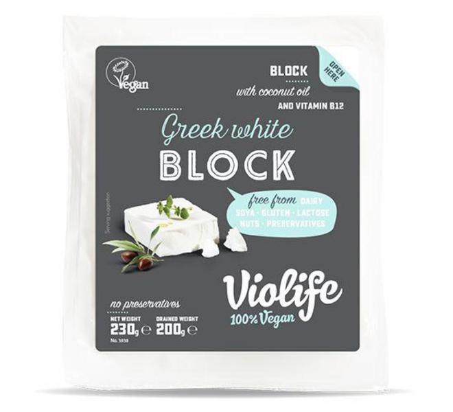  Greek White Dairy Free Cheese Block