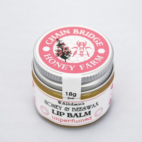 Honey & Beeswax Natural Unperfumed Lip Balm 