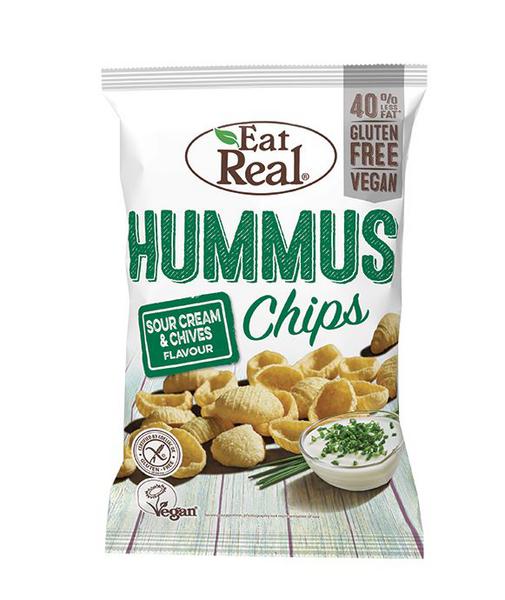 Sour Cream & Chive Hummus Chips 