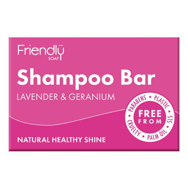 Lavender&Geranium Natural Shampoo & Conditioner Bar Vegan