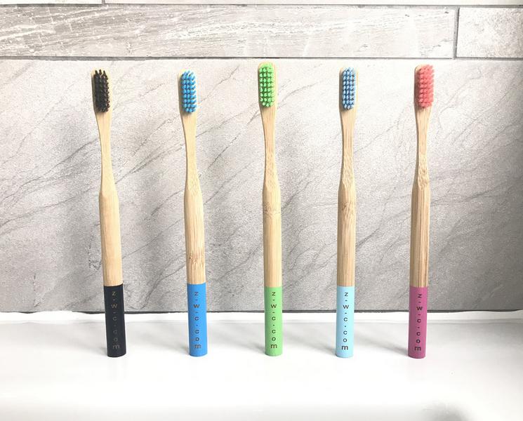 Green Bamboo Adult Toothbrush 