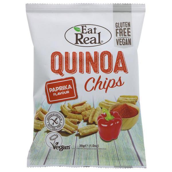 Paprika Quinoa Chips Gluten Free, Vegan