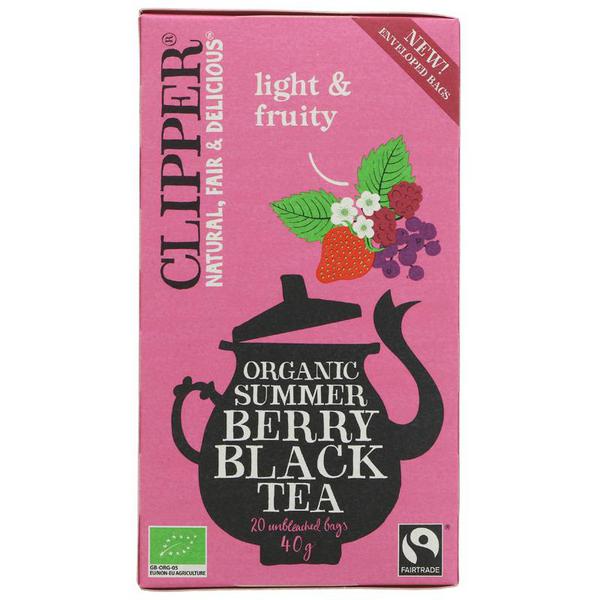 Summer Berry Tea Black Vegan, FairTrade, ORGANIC
