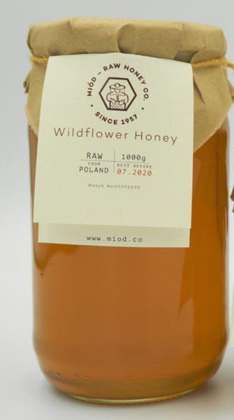 Polish Wildflower Honey in Kilos from The Edinburgh Honey Co