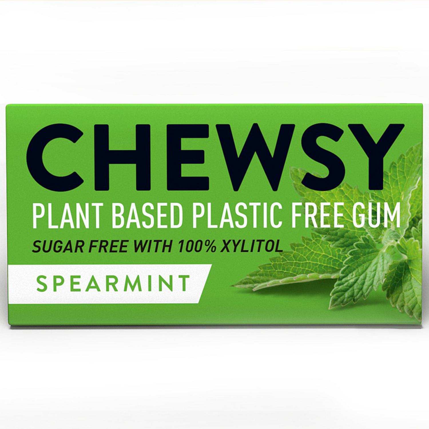 Spearmint Biodegradable Chewing Gum in 15g from Chewsy