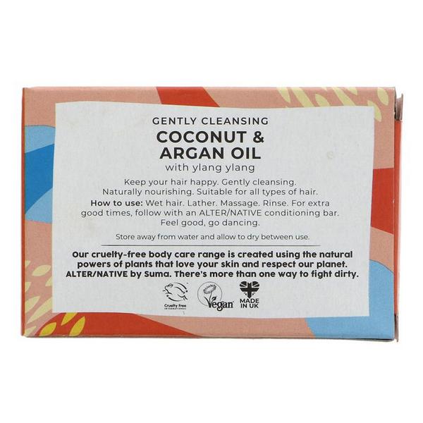 Coconut & Argan Oil Shampoo Bar Vegan image 3