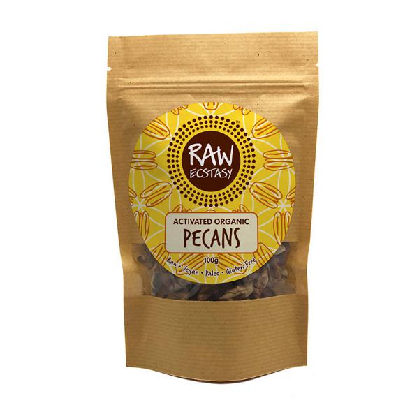 Activated Plain Pecan Nuts Gluten Free, Vegan