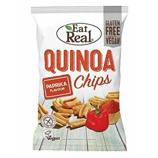 Paprika Quinoa Chips Gluten Free, Vegan, wheat free