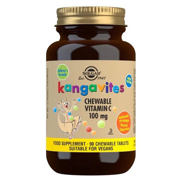 Kangavites Vitamin C 100mg Chewable Vegan