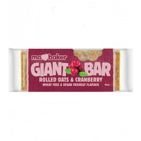 Giant Cranberry Snackbar wheat free