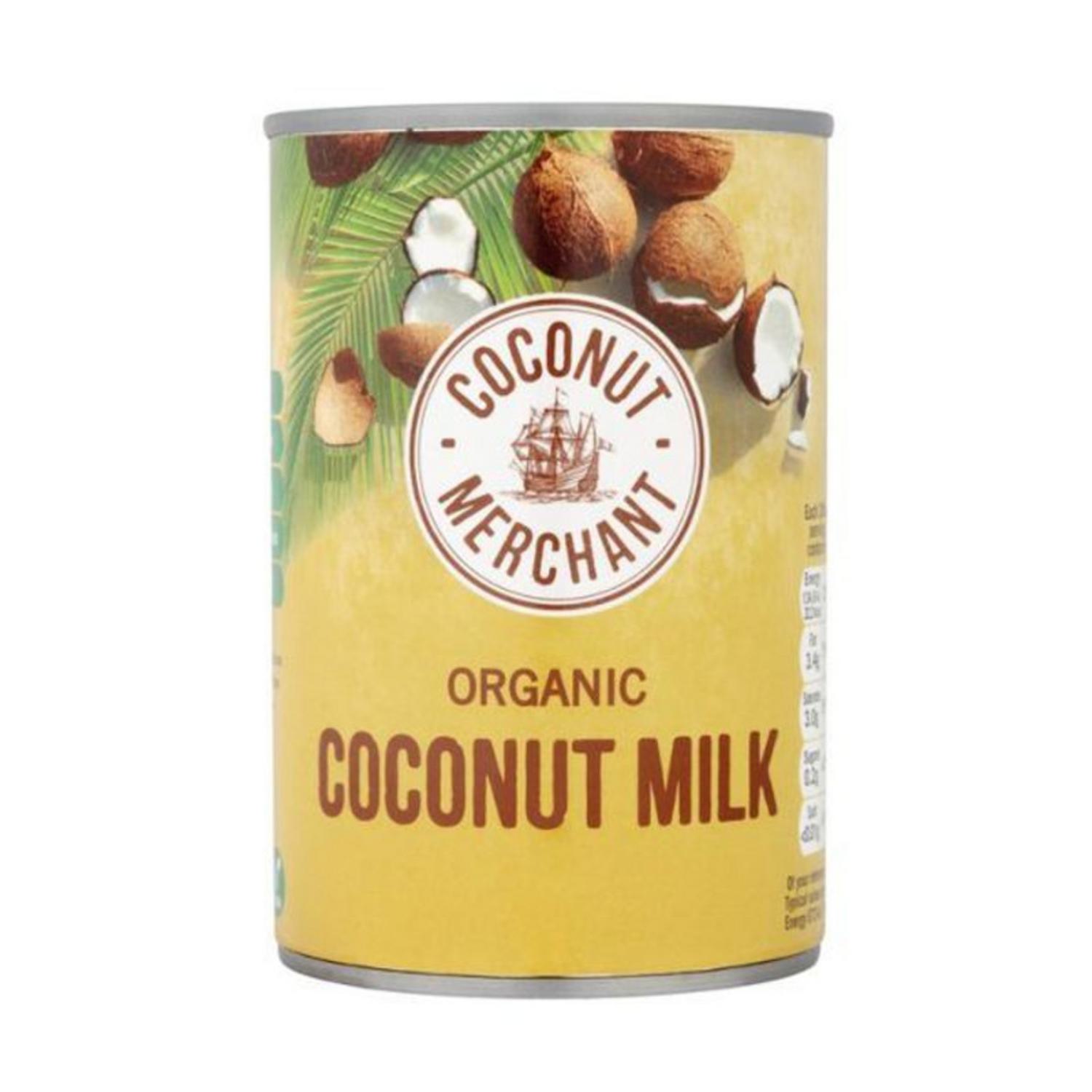 Organic Coconut Milk in 400ml from Coconut Merchant