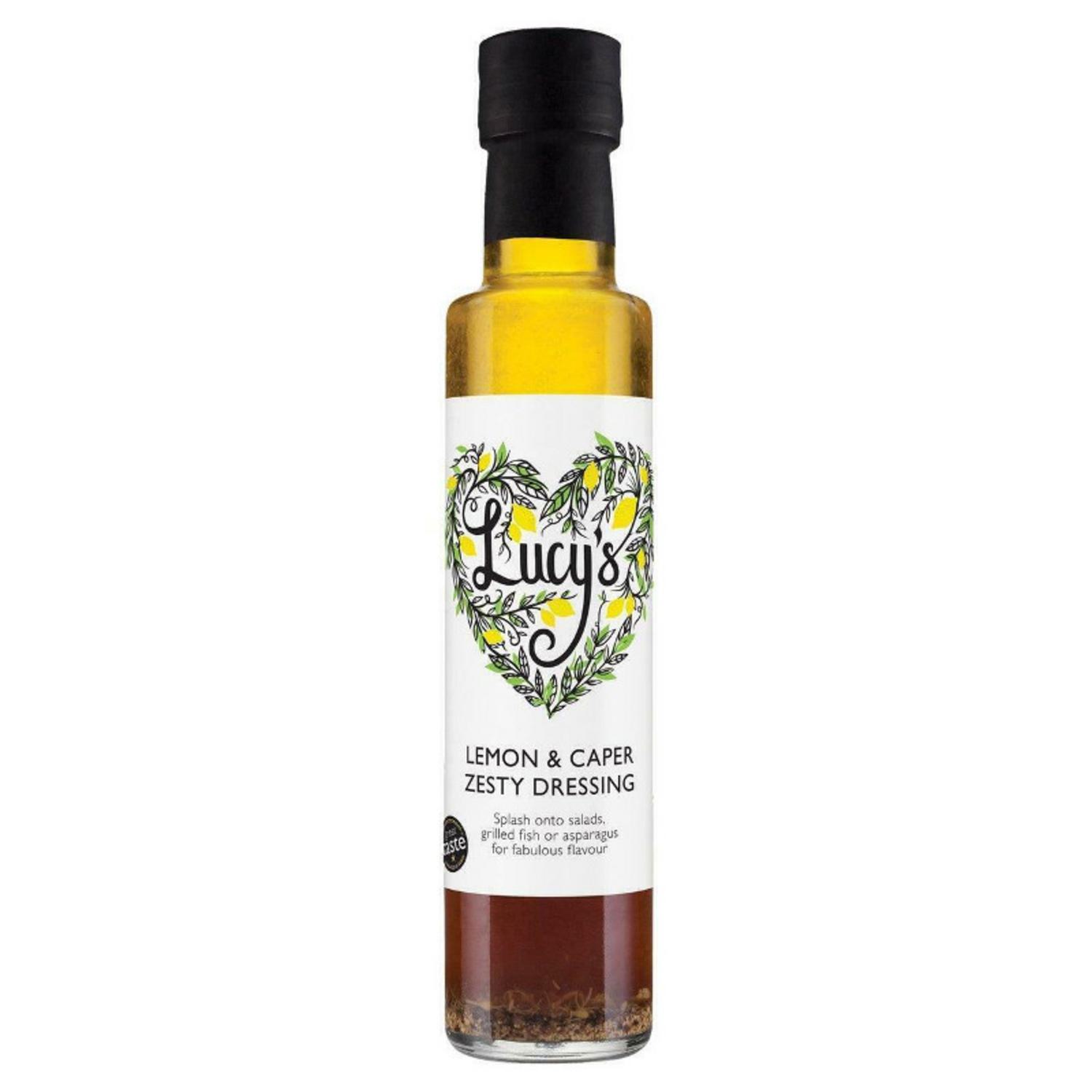 Lemon and Capers Zesty Dressing in 250ml from Lucy's Dressings