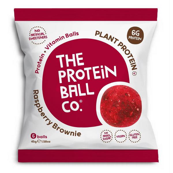 Raspberry Brownie Protein Balls Gluten Free, no added sugar, Vegan, wheat free