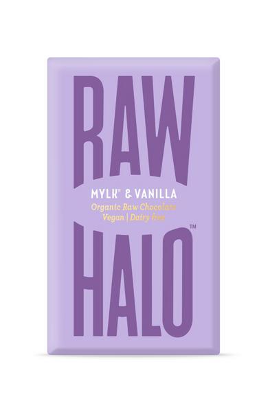 Mylk & Vanilla 52% Raw Chocolate Vegan, ORGANIC