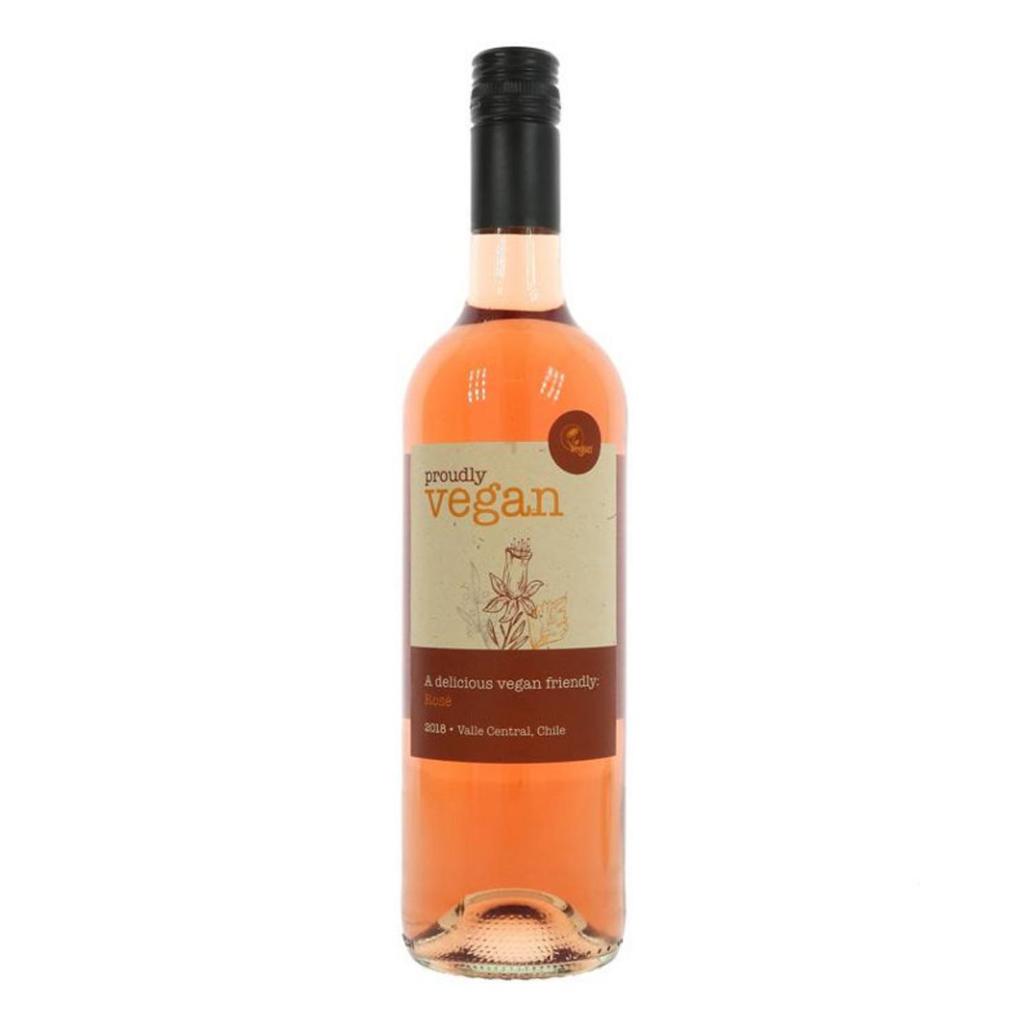 Organic Rose Wine Vegan in 75cl from Proudly Vegan