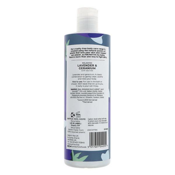 Lavender & Geranium Body Wash Vegan image 2