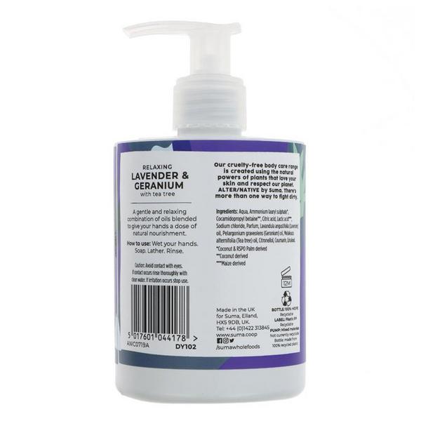 Lavender & Geranium Hand Wash Vegan image 2