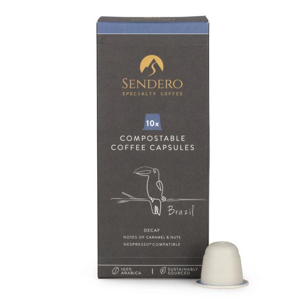 Brazil Compostable Coffee Capsules Decaffeinated 