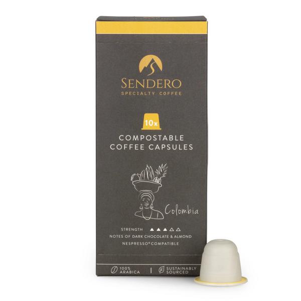 Colombia Compostable Coffee Capsules Vegan