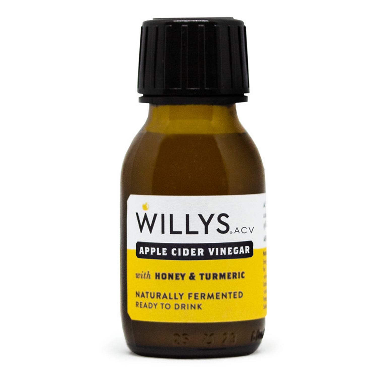 Honey and Turmeric Apple Cider Vinegar in 60ml from Willy's