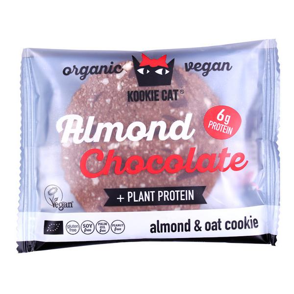 Dark Chocolate Almond Protein Cookie Gluten Free, Vegan, ORGANIC