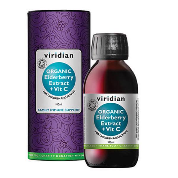 Elderberry Extract Vitamin C Vegan, ORGANIC