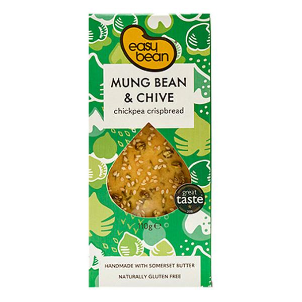 Mung Beans & Chive Crispbreads 