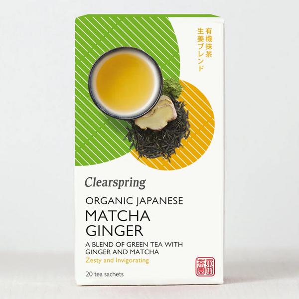 Japanese Matcha Ginger Tea Vegan, ORGANIC