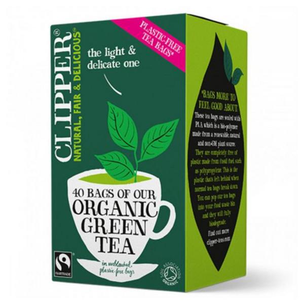  Organic & Fairtrade Green Tea Vegan, ORGANIC