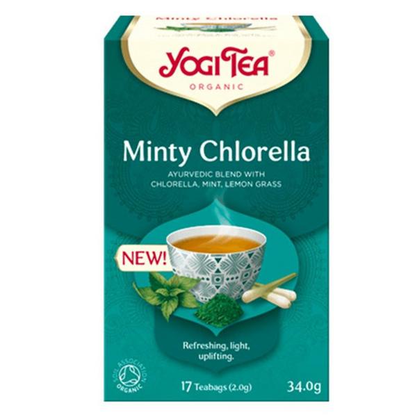  Minty Chlorella Tea Vegan, ORGANIC