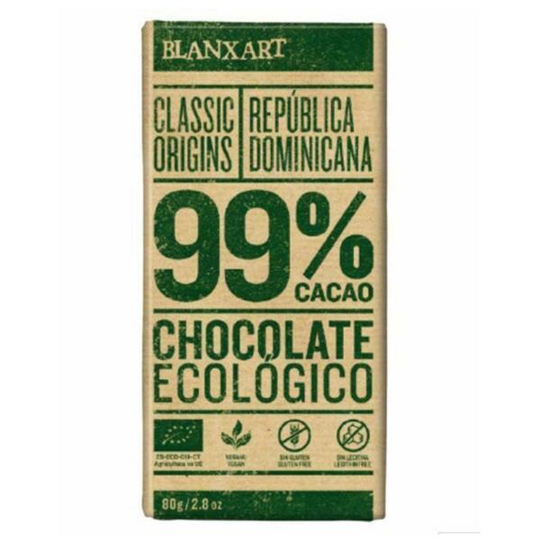  Dominican Republic 99% Dark Chocolate Gluten Free, Vegan, ORGANIC