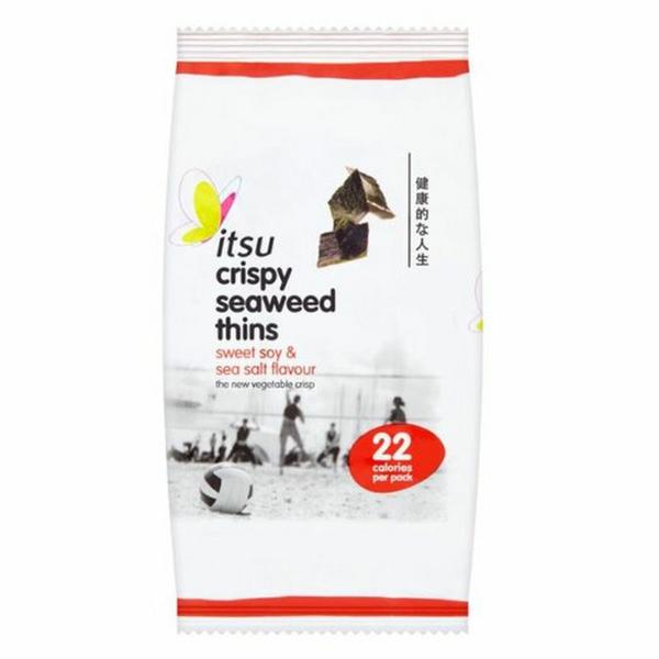  Crispy Seaweed Thins Sweet Soy & Sea Salt Vegan