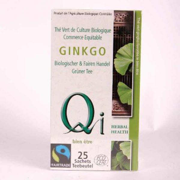 Green Tea With Ginkgo Biloba ORGANIC image 2